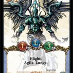 Celestial Knight 01 with Sword and Spear