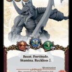 Abomination of Abyss with blades