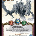 Firestorm Elemental with sword