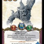 Firestorm Elemental with chains