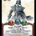 Zombie Knight with Halberd