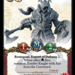 Zombie Knight with Axe