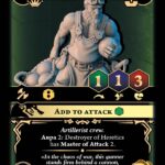 Cannoneer with Cannonballs