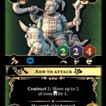 Bramble, Garden Knight with Horn