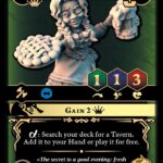 Mary Jane, Halfling Waitress with Beer