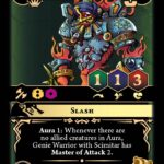 Genie Warrior with Scimitar