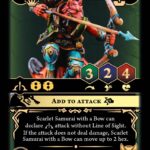 Scarlet Samurai with with a Bow