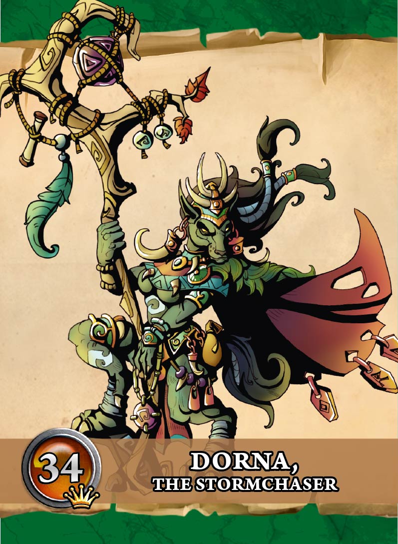 Unit cards_unicorn__Dorna, the Stormchaser back Dorna, the Stormchaser - Image 3