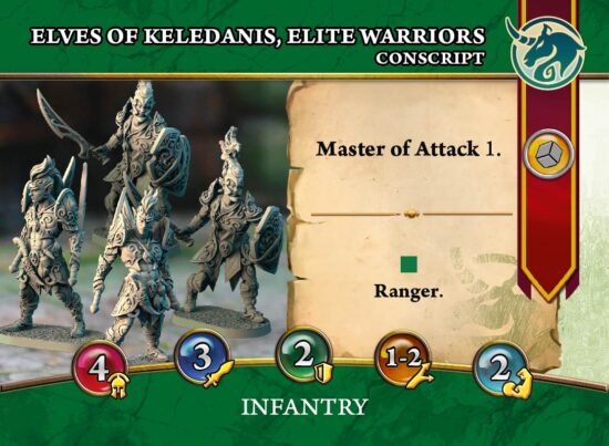 Elves of Keledanis, Elite Warriors - Image 2