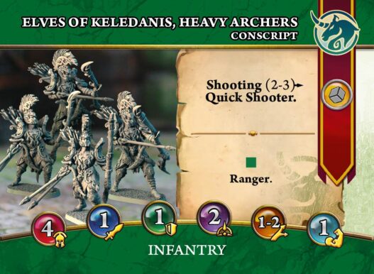 Elves of Keledanis, Heavy Archers - Image 2