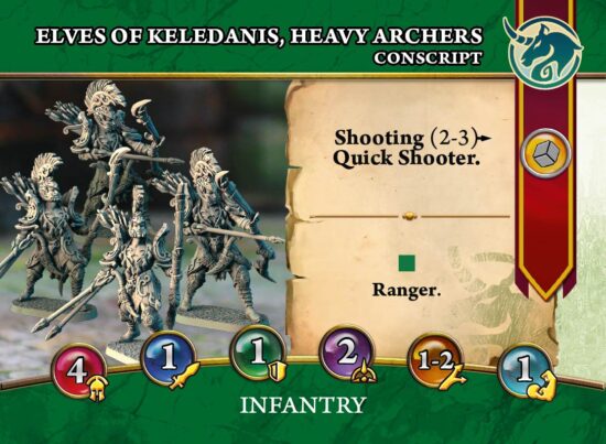 Elves of Keledanis, Heavy Archers - Image 2