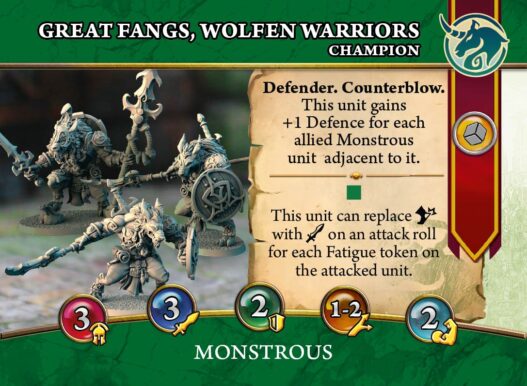Great fangs, Wolfen Warriors - Image 4