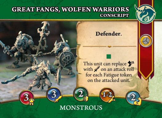 Great fangs, Wolfen Warriors - Image 2