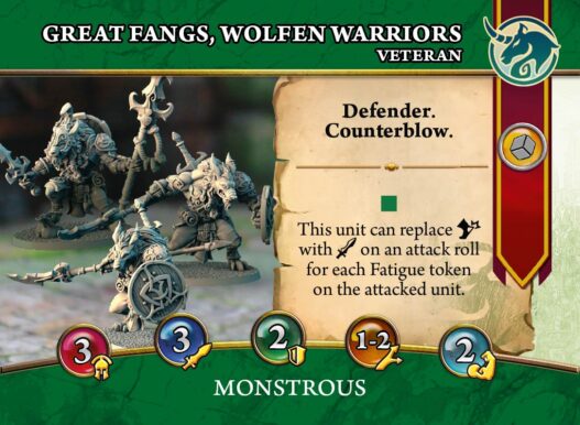 Great fangs, Wolfen Warriors - Image 3