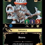 Warrior of the Bronze Kingdom with Lantern and Hammer