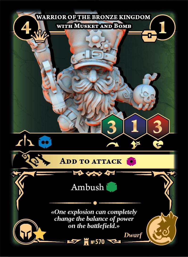 Concord_of_Archons_char_570_Warrior_of_the_Bronze_Kingdom_with_Musket Warrior of the Bronze Kingdom with Musket and Bomb - Image 1