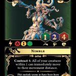 Lady Centaur Bard with Horn