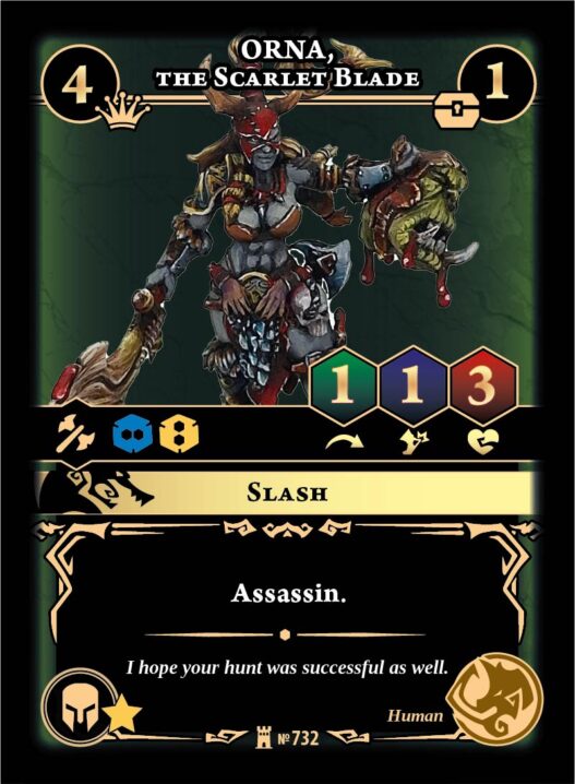Orna, the Scarlet Blade - Image 1