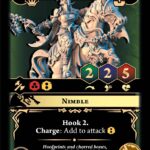 Urshara Gravesong, Horned Rider with Chain-whip