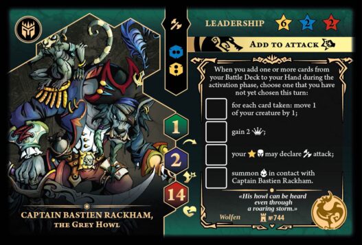 Captain Bastien Rackham, the Grey Howl - Image 2