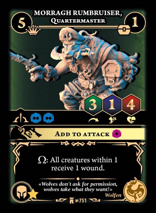 Morragh Rumbruiser, Quartermaster - Image 1