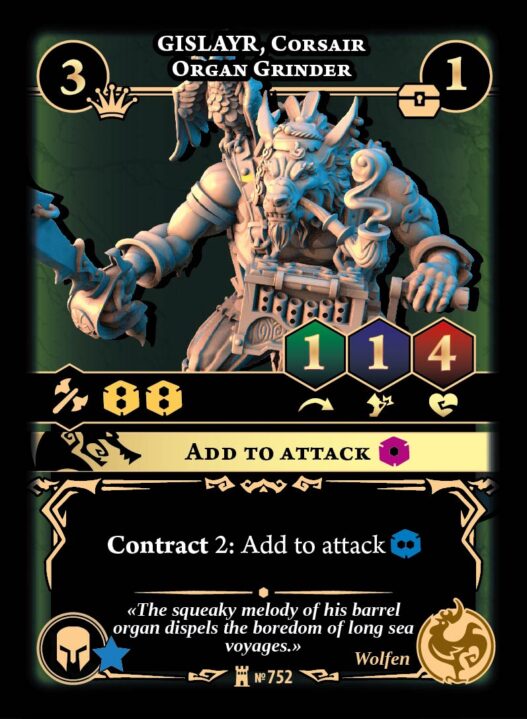 Gislayr, Corsair Organ Grinder - Image 1