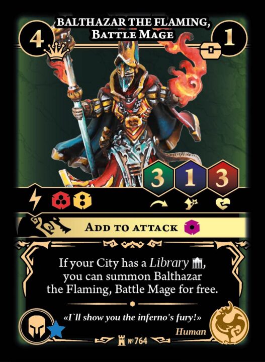 Balthazar the Flaming, Battle Mage - Image 1