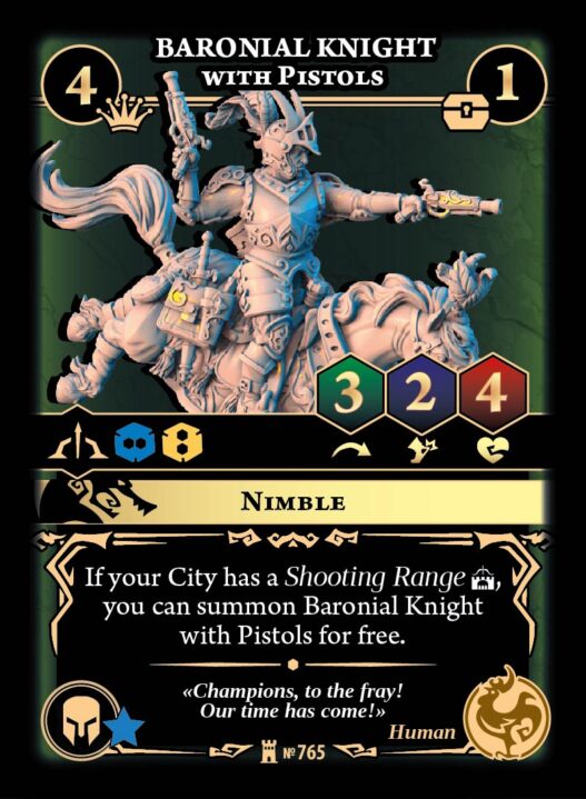 Baronial Knight with Pistols - Image 1