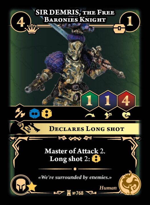 Sir Demris, the Free Baronies Knight - Image 1