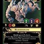 Firestorm Elemental with Hammer
