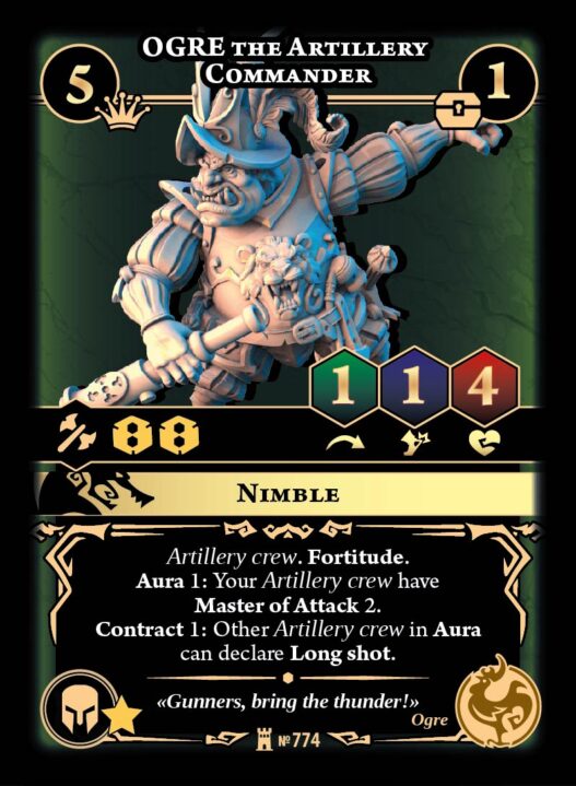 Ogre the Artillery Commander - Image 1