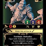 Ogre with Halberd, “Ironheads” Heavy Infantry