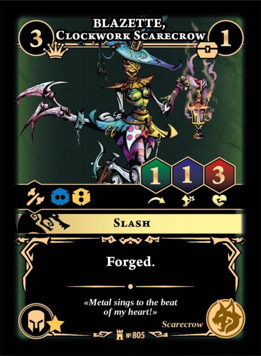 Blazette, Clockwork Scarecrow - Image 1