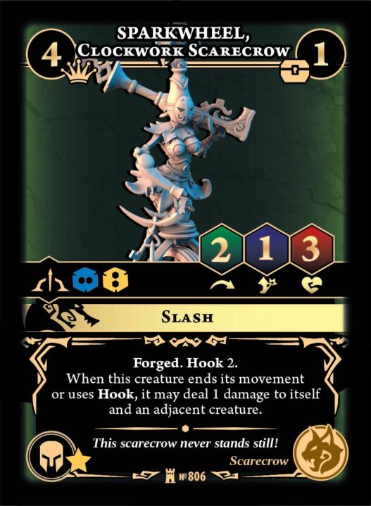 Sparkwheel, Clockwork Scarecrow - Image 1