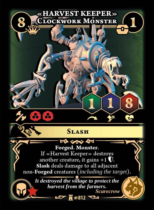 “Harvest Keeper” Clockwork Monster - Image 1