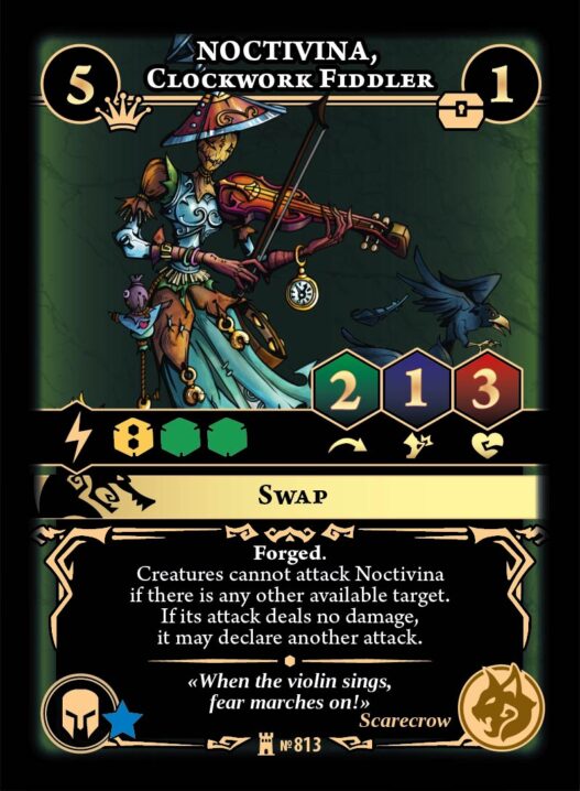 Noctivina, Clockwork Fiddler - Image 1