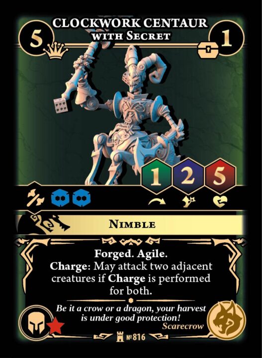 Clockwork centaur with Secret - Image 1