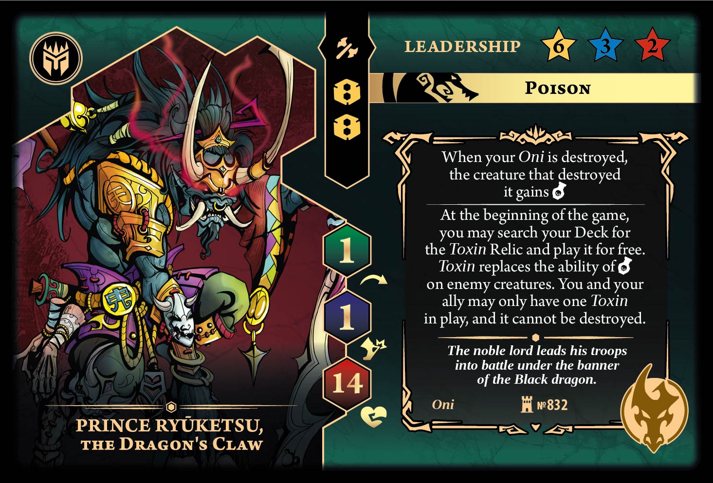 DMF character oni_832 PRINCE RYŪKETSU Prince Ryūketsu, the Dragon's Claw - Image 3