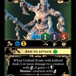 Undead Ronin with halberd