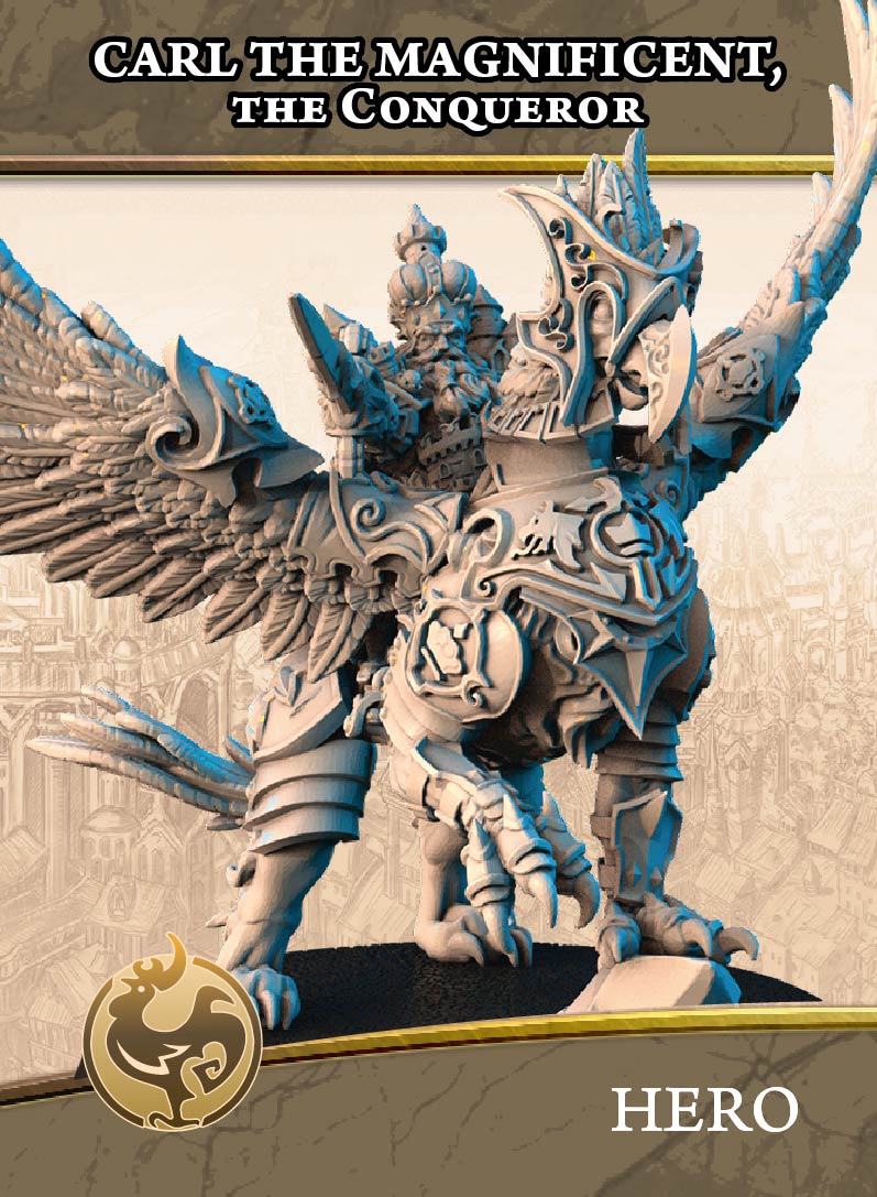 Unit cards base_hansa_Carl the Magnificent, the Conqueror Carl the Magnificent, the Conqueror - Image 1