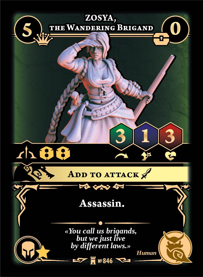 Guild of Monster Hunters_846 Zosya, the Wandering Brigand Zosya, the Wandering Brigand - Image 1