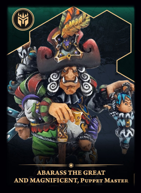 Abarass the Great and Magnificent, Puppet Master