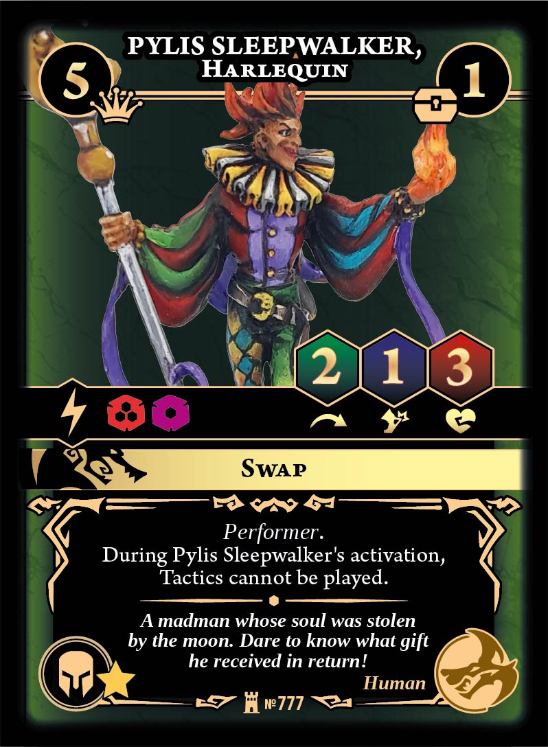 Dogs of war circus_777 Pylis Sleepwalker, Harlequin Pylis Sleepwalker, Harlequin - Image 1