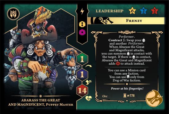 Abarass the Great and Magnificent, Puppet Master - Image 2