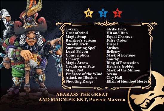 Abarass the Great and Magnificent, Puppet Master - Image 3