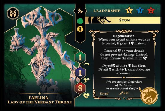 Faelina, Lady of the Verdant Throne - Image 2