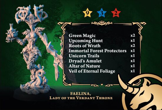 Faelina, Lady of the Verdant Throne - Image 3
