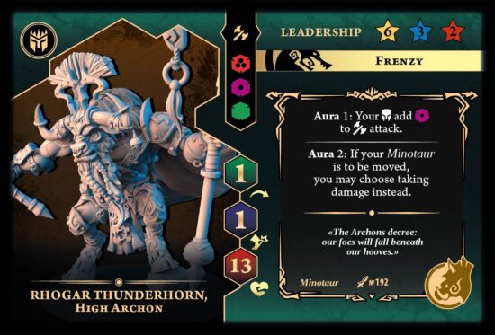 Rhogar Thunderhorn, High Archon - Image 2