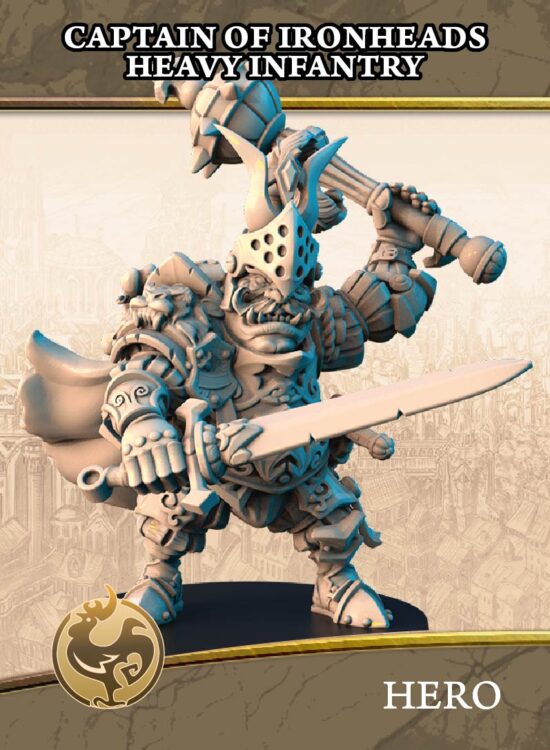 Captain of Ironheads Heavy Infantry