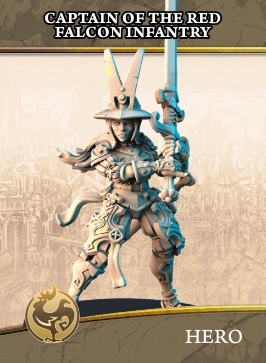 Captain of the Red Falcon Infantry